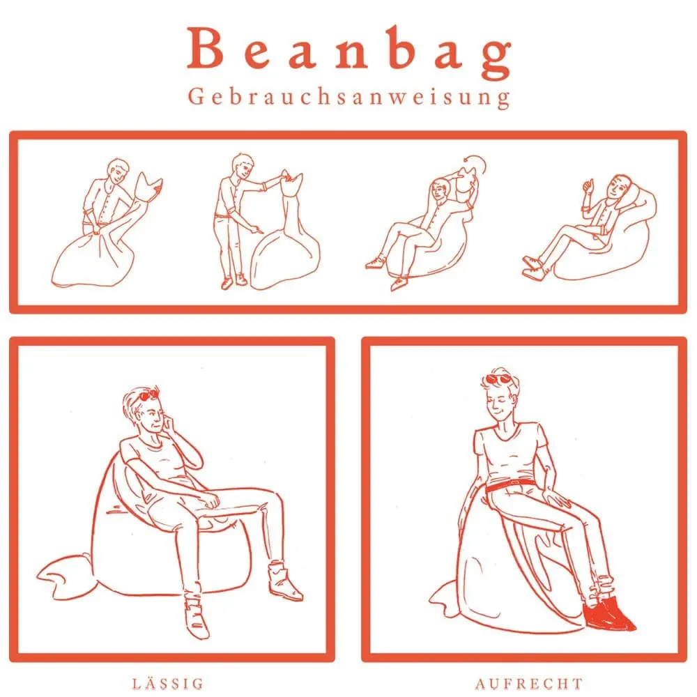 Sitzsack Schinken geräuchert