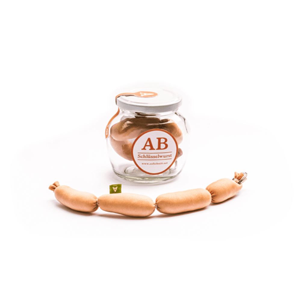 Schlüsselanhänger 4er-Bockwurst