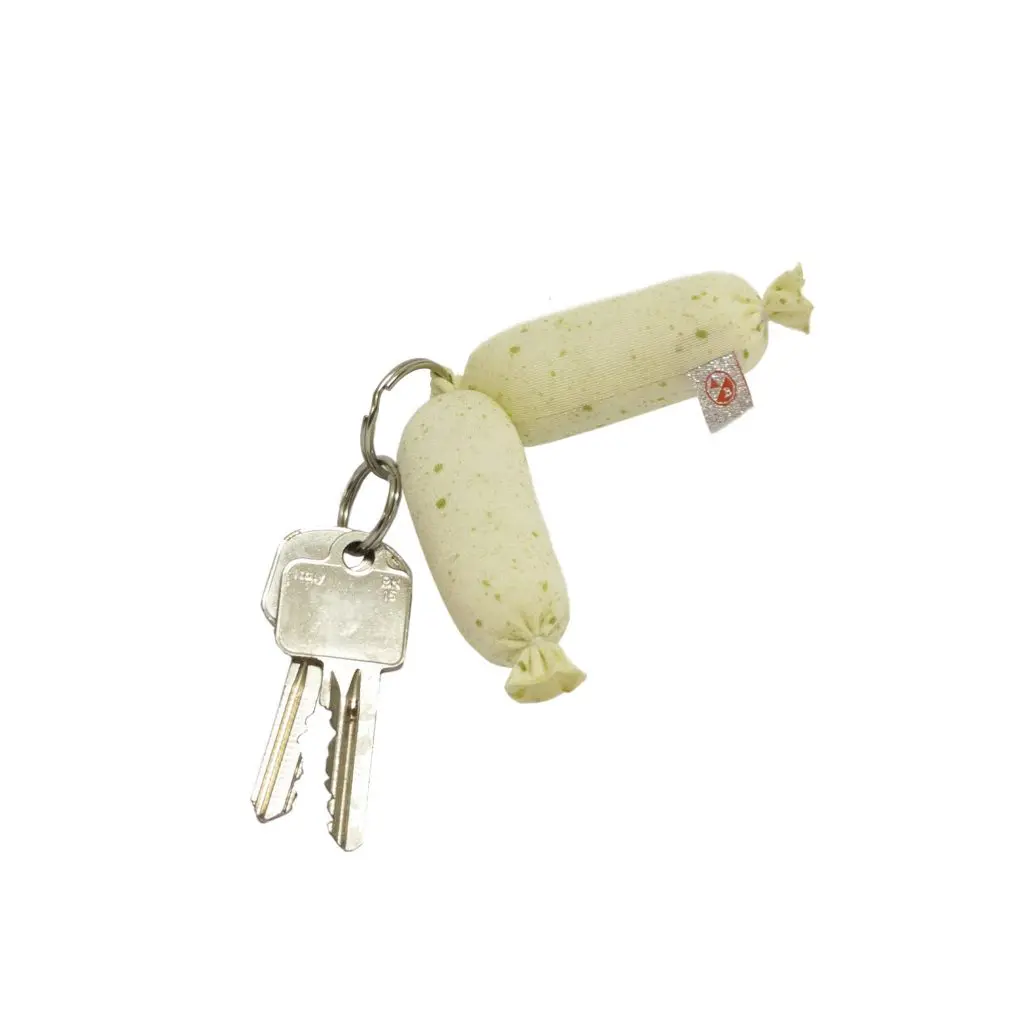 Schlüsselanhänger 2er Weißwurst