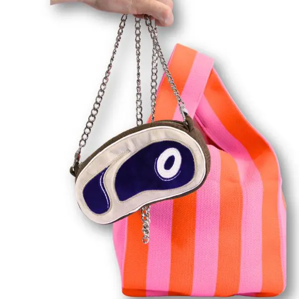 Designer Handtasche in Fleischoptik von Aufschnitt Berlin