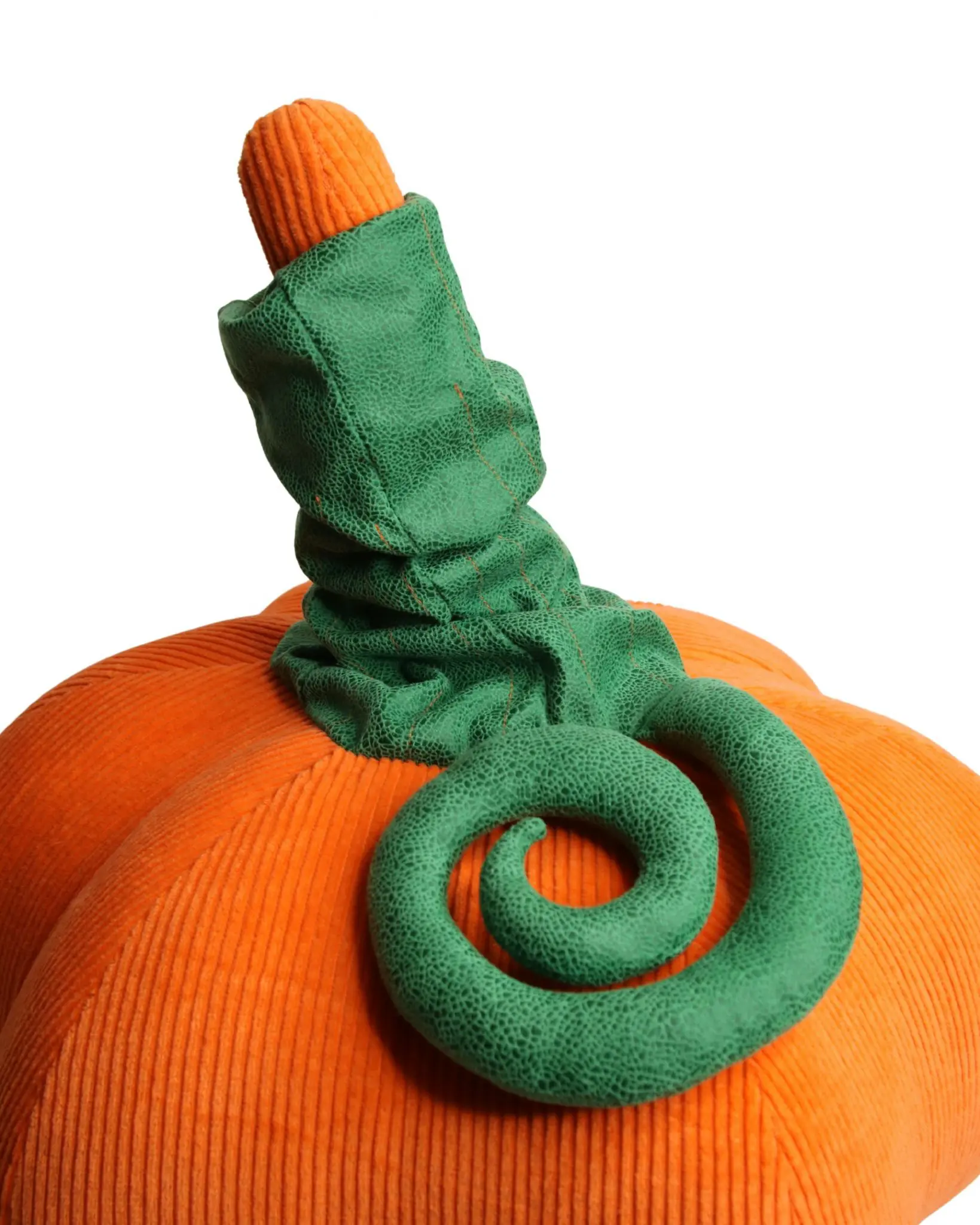 Kissen Kürbis orange