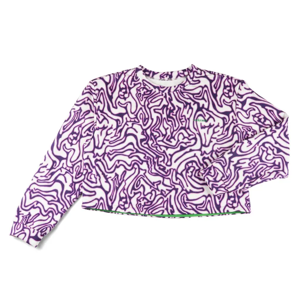 GR2.020 Rotkraut_Sweatshirt_kurz-front Aufschnitt