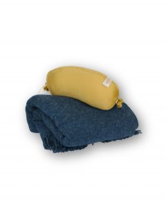 Nackenkissen Aufschnitt-Berlin-Bockwurstkissen-Gelb