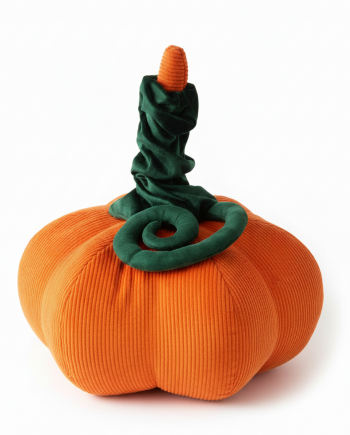Kissen Kürbis orange