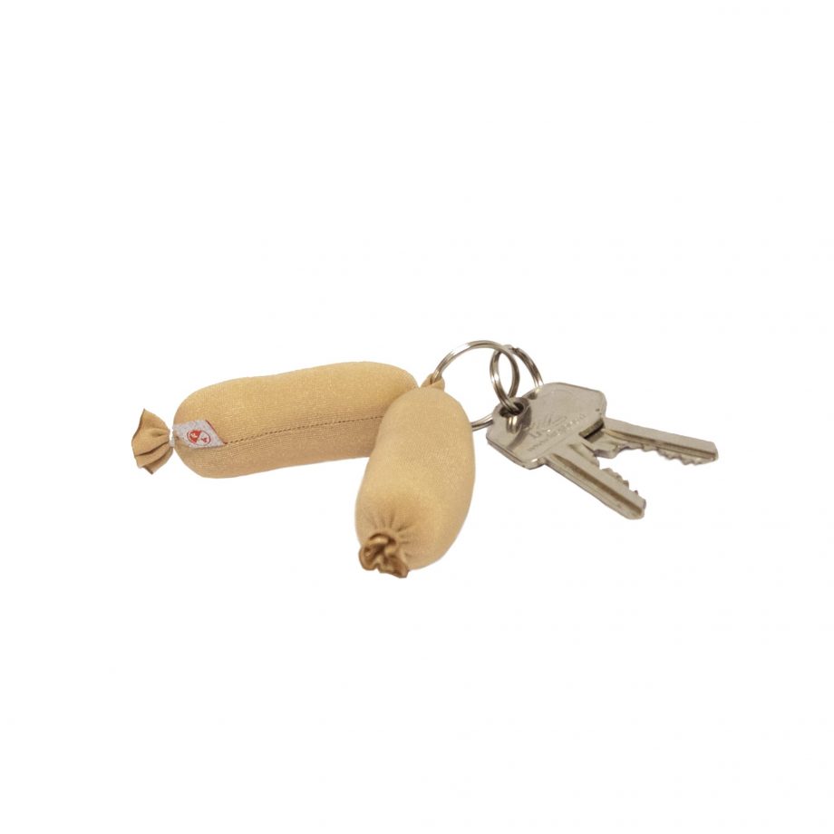 2-Bockwurst Schlüsselanhänger