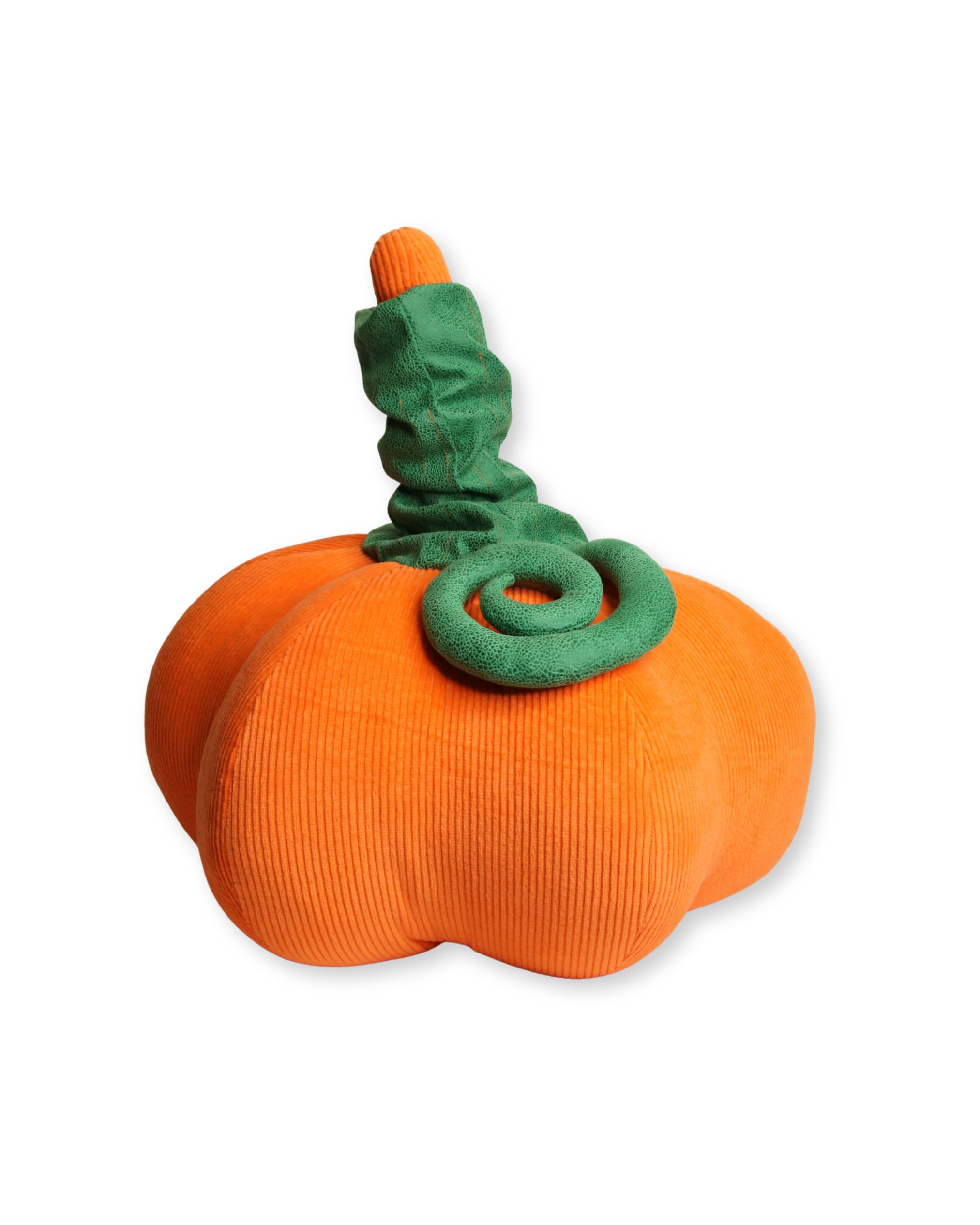 Kissen Kürbis orange