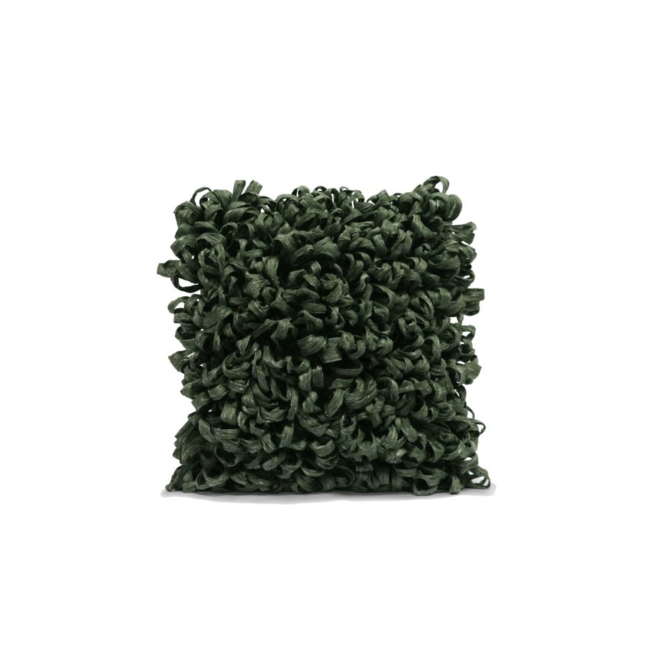 Kissen Salat klein - Dunkelgrün