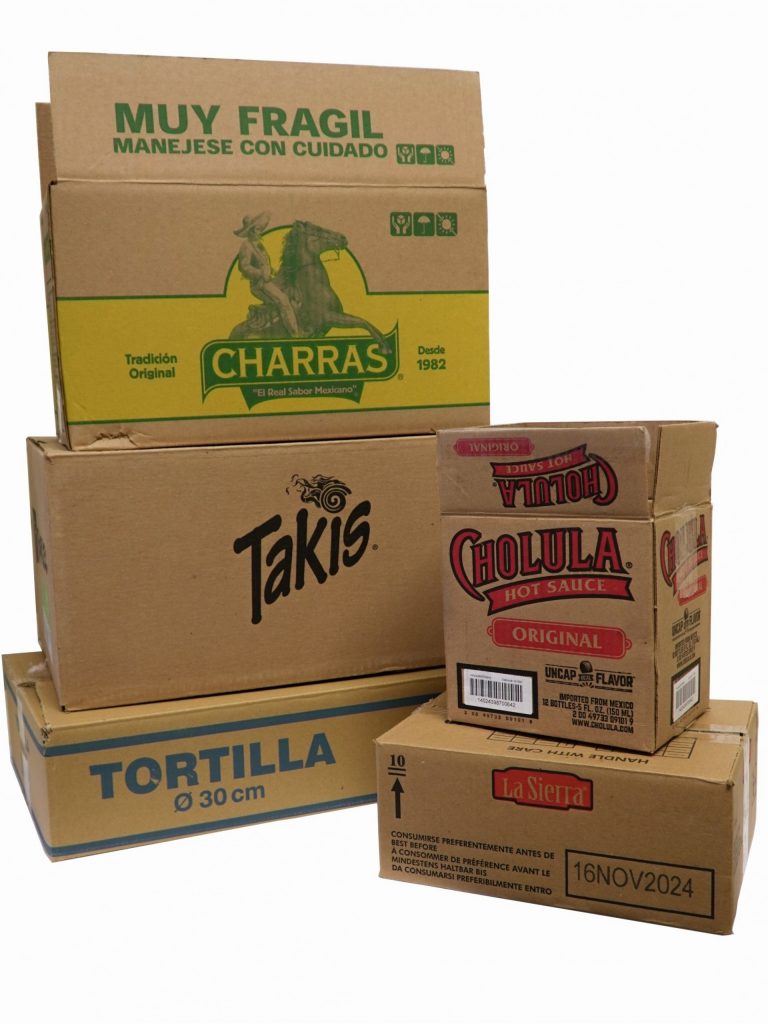 Aufschnitt Berlin Wiederverwendung von Kartons, Nachhaltigkeit, Kreislaufwirtschaft.