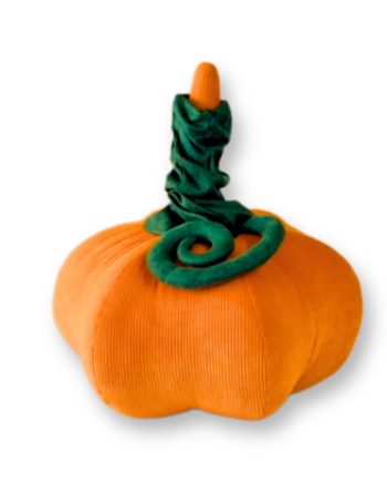 Kissen Kürbis orange